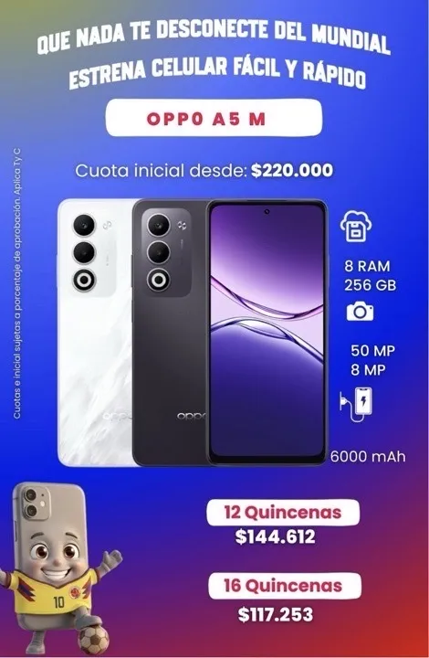 OPPO A5 M 256GB 8RAM