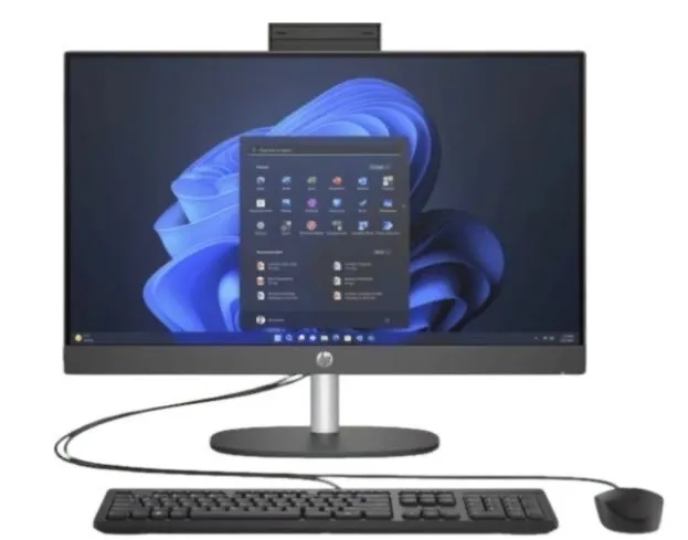 TODO EN UNO HP PRO ONE 240 G10 INTEL CORE I5 1334U, DDR4 16GB, SSD 512GB, PANTALLA 23.8” FHD, ALTURA AJUSTABLE, TECLADO Y01371 MOUSE ALAM