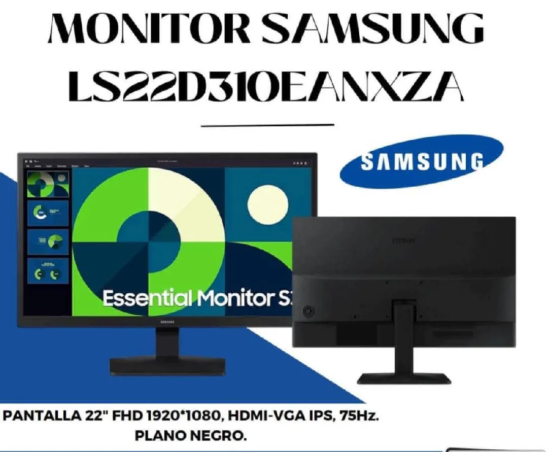 MONITOS SAMSUNG,PANTALLA 22, HDMI-VGA