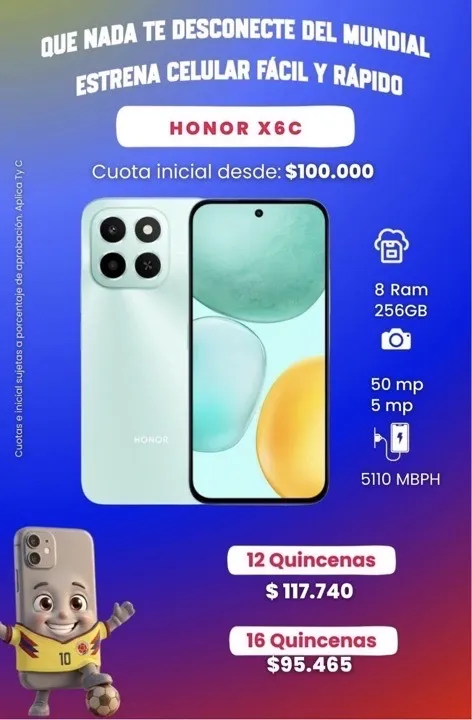 HONOR X6 C 256 GB 8 RAM
