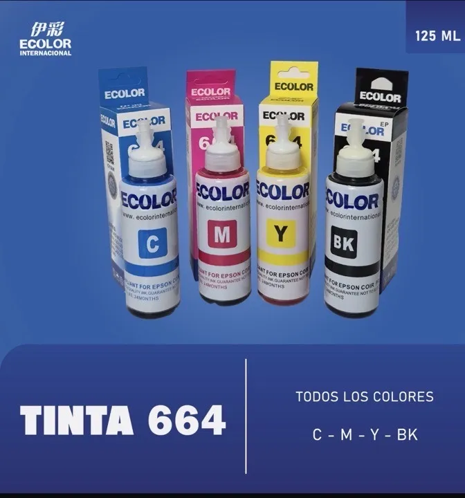 TINTA PARA EPSON ,HP, CANON , BROTHER