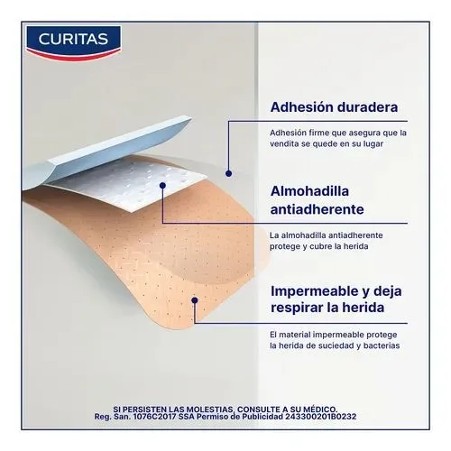 CURITAS TELA ELÁSTICA X 1 UNID