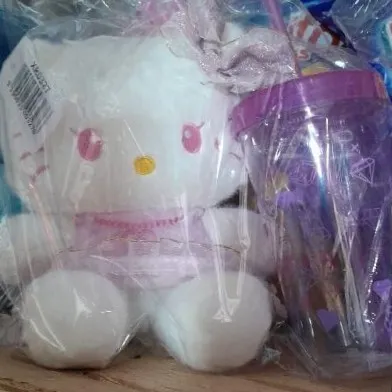 PELUCHE HELLO KTTY VASO