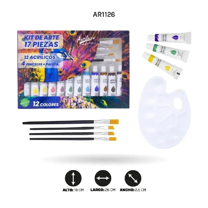 KIT DE ARTE AH ROYAL 17PZS