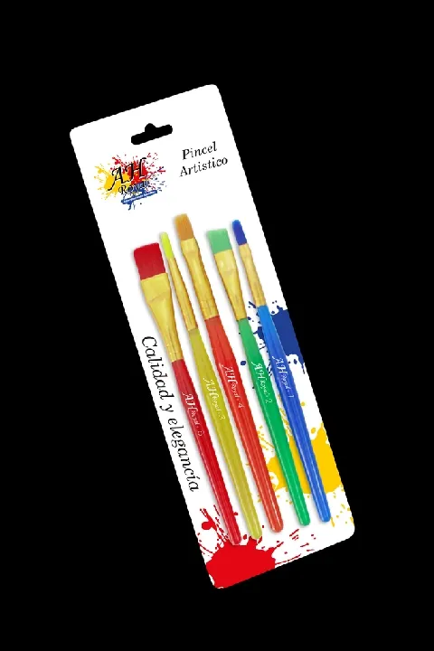 PINCEL AH ROYAL ACRILICO DE COLORES X5