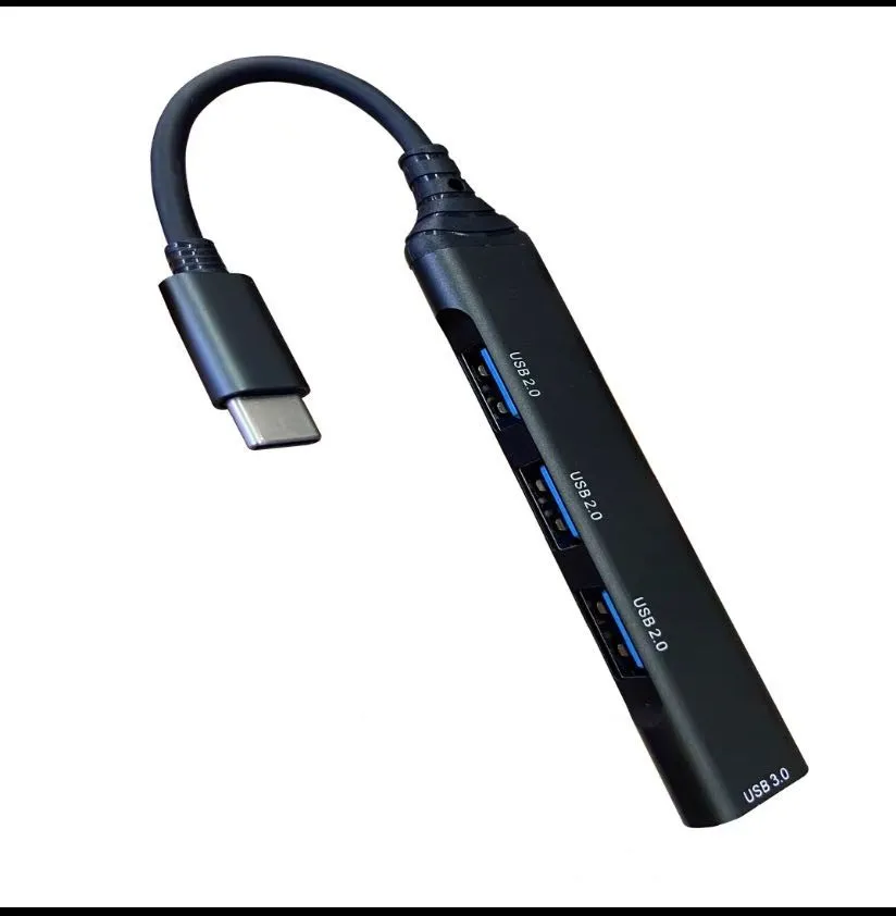 SpeedSong - HUB USB 2.0 TIPO C A 4 USB A