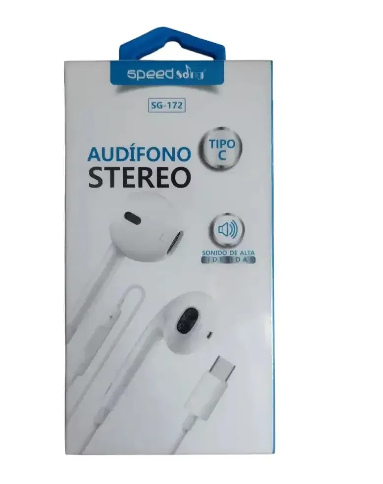 AUDIFONO STEREO SG-172 TIPO C