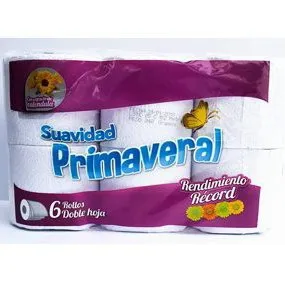 Papel Higiénico Suavidad Primaveral x6