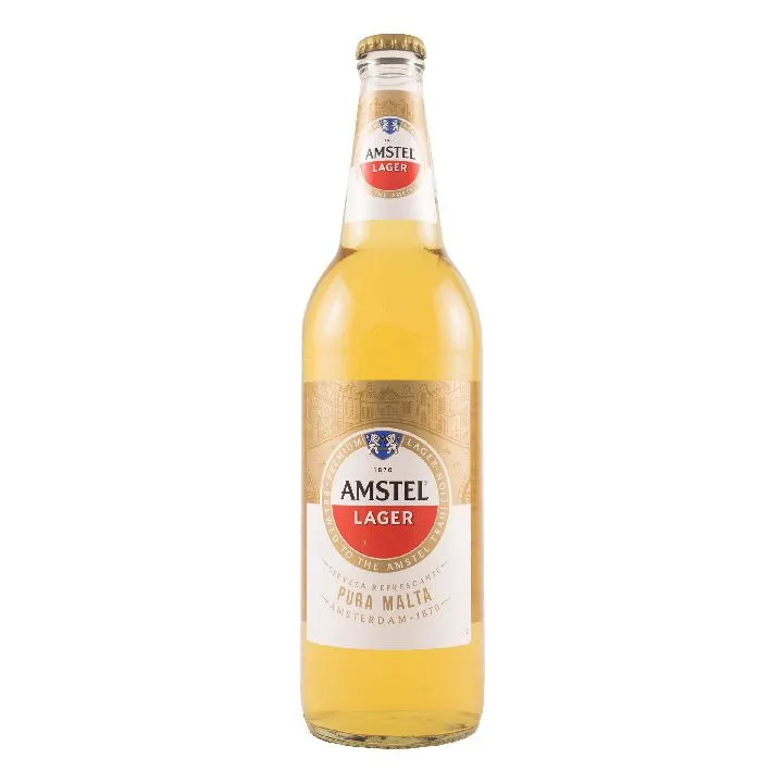 Cerveza Amstel Lager 600ml vidrio Retornable