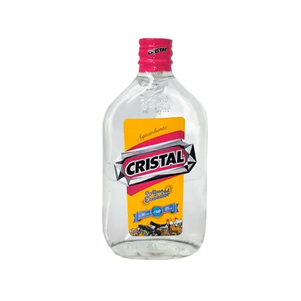 Aguardiente Cristal 375ml Alc. 34%