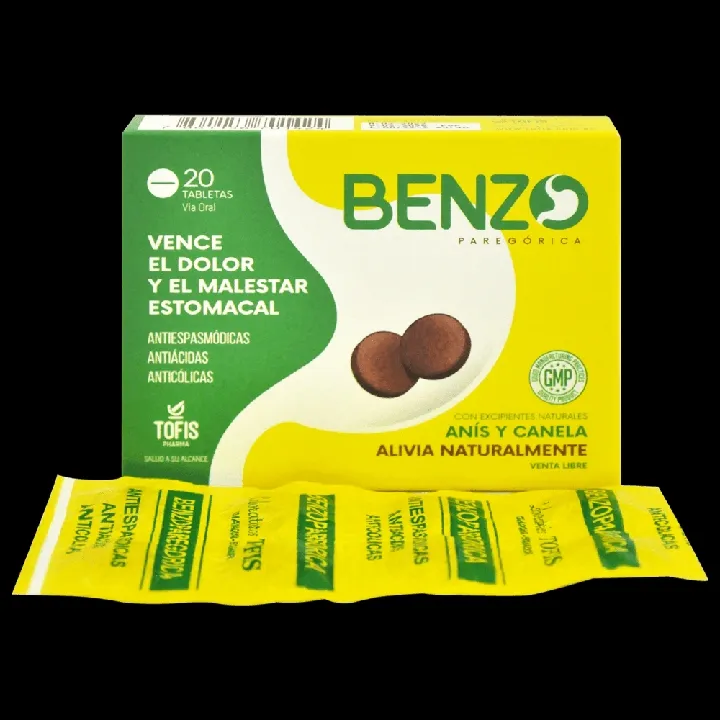Pastilla Benzoparegorica (Dolor Estomago)