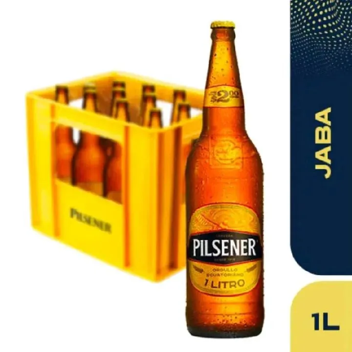 Jaba Cerveza Pilsener 1000ml x12 Retornable