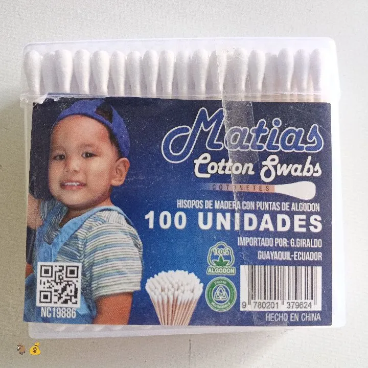 Cotonete caja x100