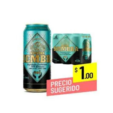 Cerveza Nuestra Siembra 350ml lata