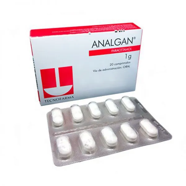 Pastilla Analgan 1g