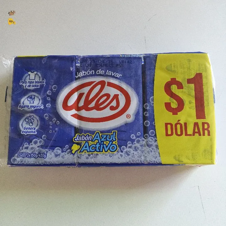 Jabon Azul Ales Pack x3