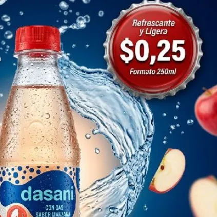 Jugo Dasani Limon/Manzana 250ml
