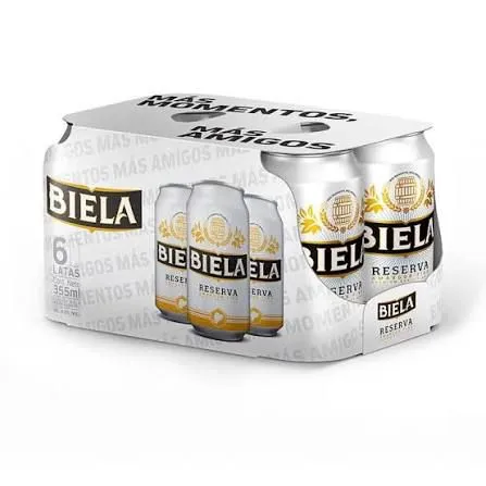Sixpack Cerveza Biela reserva 355ml