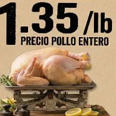 Pollo de granja Entero