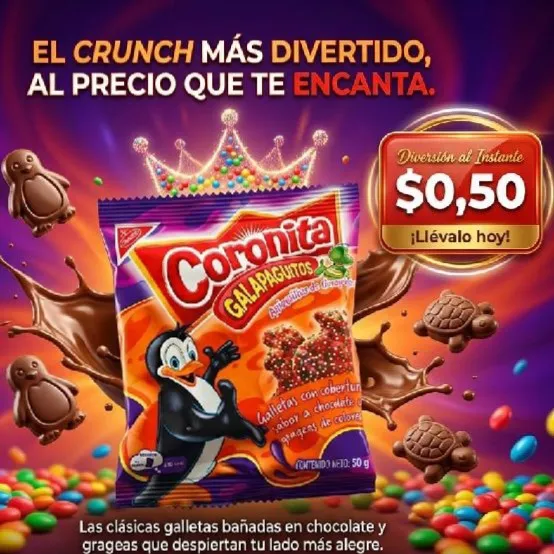 Galletas Coronita Galapaguitos 50g