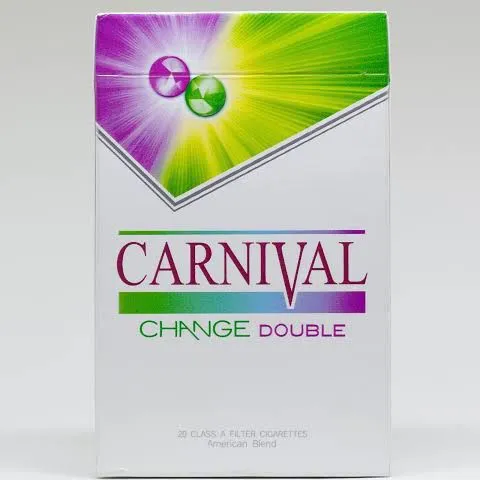 Cigarrillo Carnival Caja Double Sandia x20