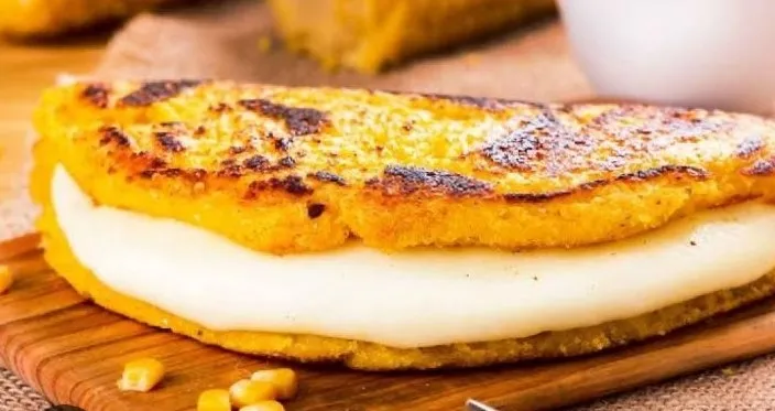 A) cachapa 1/2 Queso