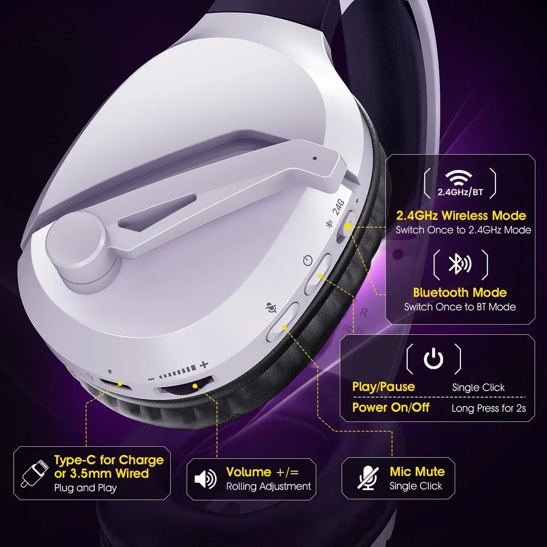 Marcas Genéricas - Auriculares Inalámbricos WolfLaws TA-2000 Multiplataforma