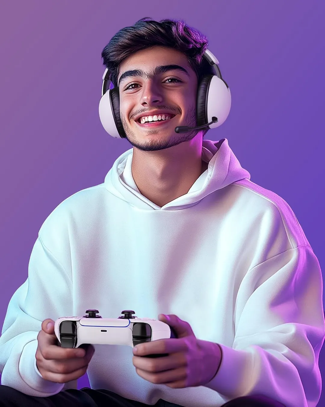 Marcas Genéricas - Diadema Gamer Oputik inalámbrica para PS4 / PS5 / Móvil / PC - Baja Latencia