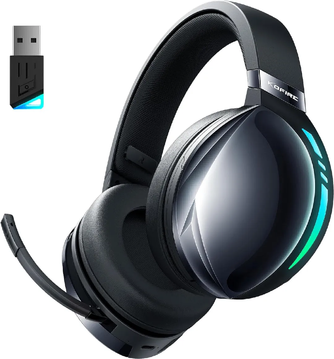 Auriculares Inalámbricos y Cableados 2.4Hz + Bluetooth Kofire UG-06