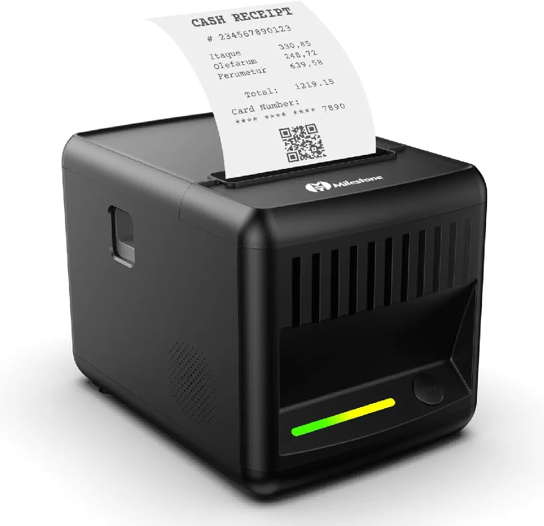 Impresora Térmica 80mm Milestone P80E RGB USB + LAN