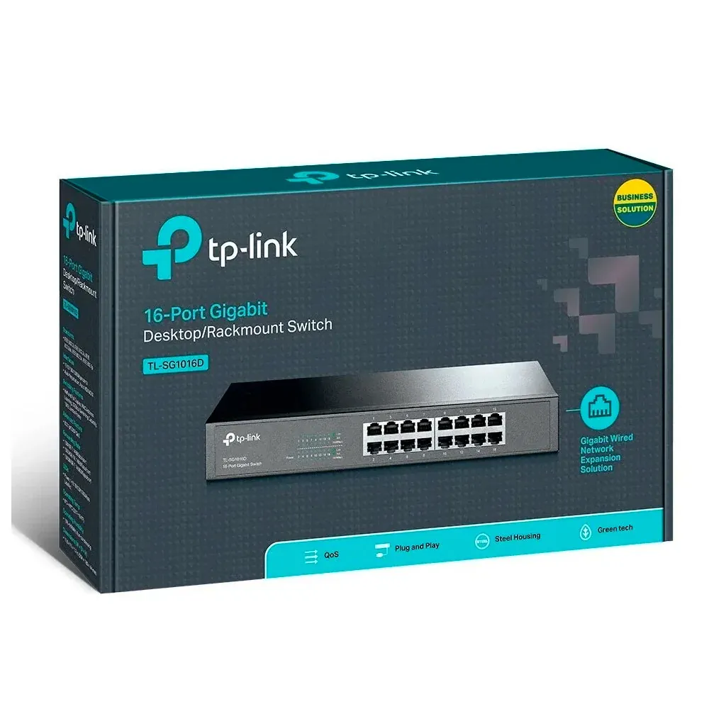 Tp-link Switch Escritorio/Rack 16 Puertos Gigabit 10/100/1000