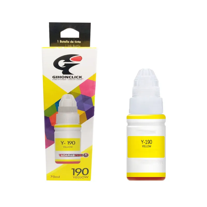 Tinta Canon GL-190 Genérica Yellow 135ml
