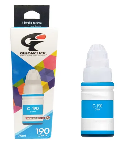 Tinta Canon GL-190 Genérica Cyan 135ml