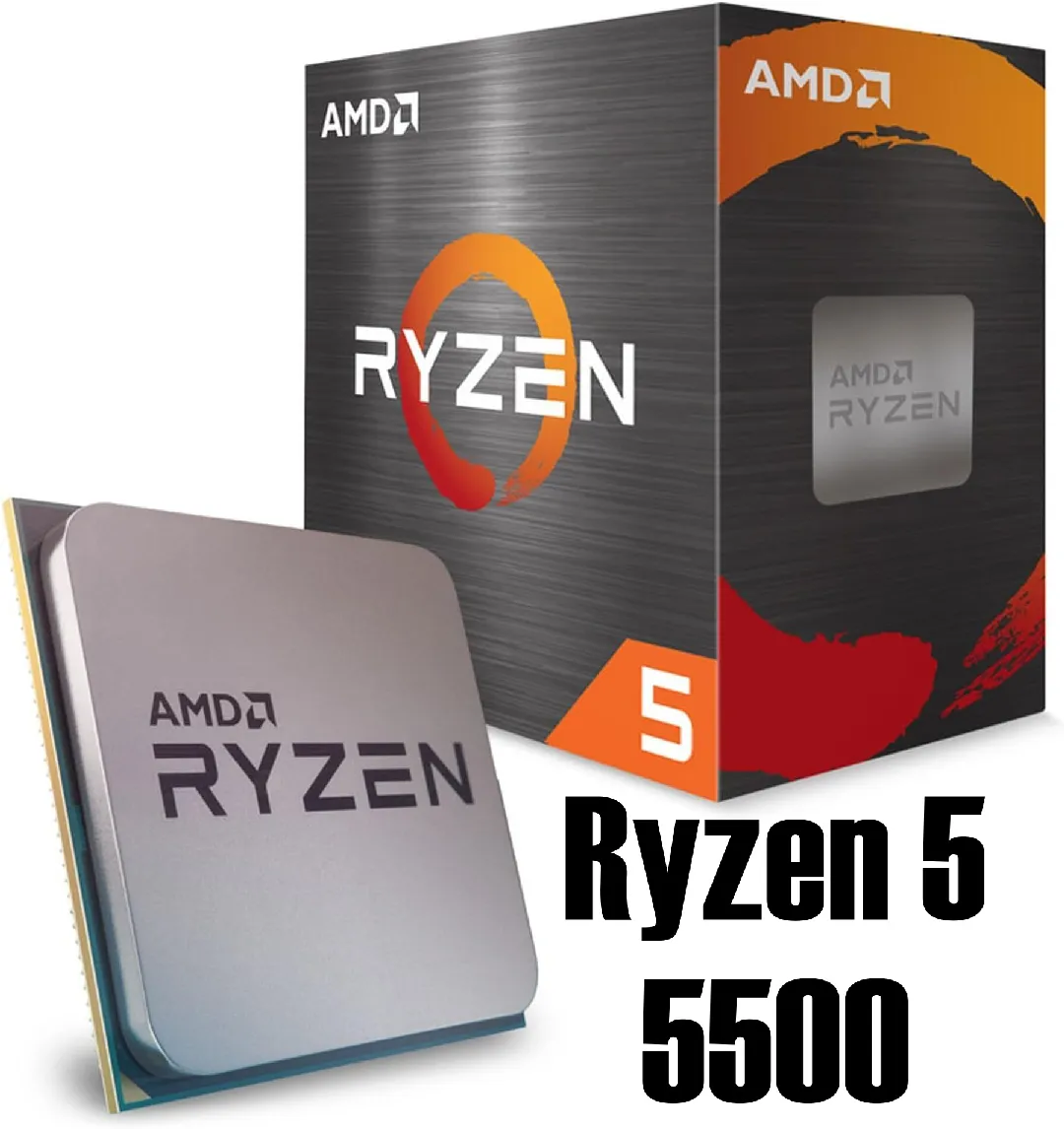 AMD Ryzen 5 5500 AM4 6 Nucleos 12 Hilos 4.2GHz