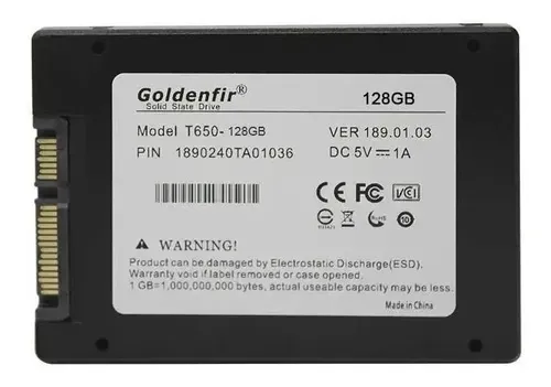 SSD 128Gb Sata Goldenfir