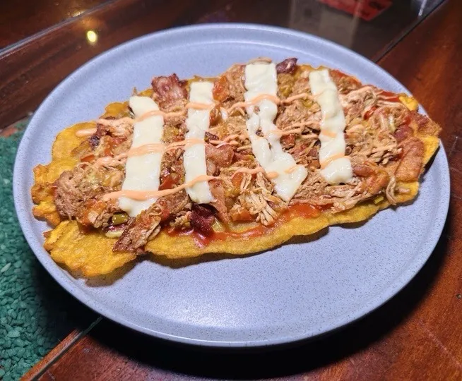 Patacón pollo