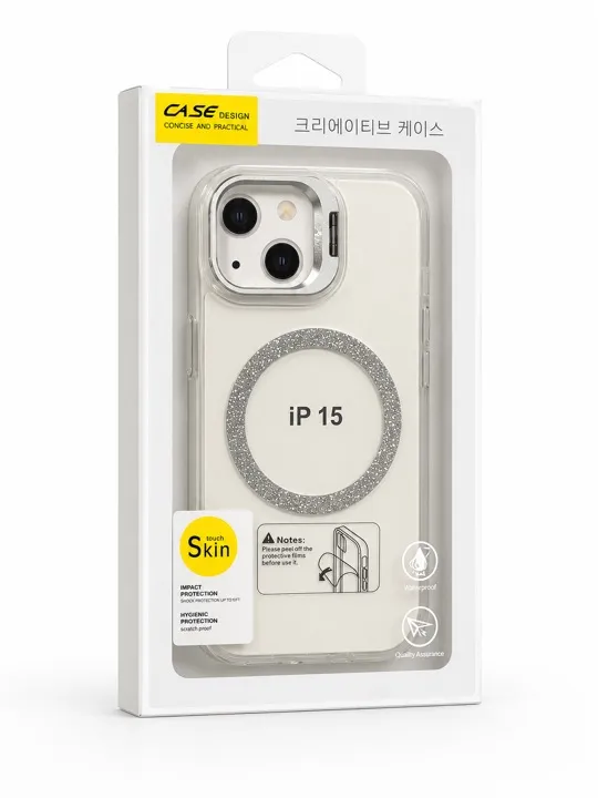 CASE MAGSAFE BRILLOS IPH 15