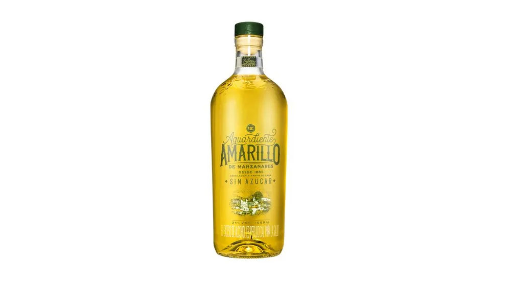 AGUARDIENTE AMARILLO 1.000 ML VIDRIO