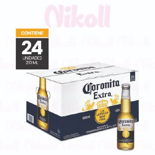 CORONITA NACIONAL CAJA 210 ML X 24