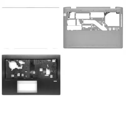 HP - TAPA TECLADO + TAPA CUNA DE HP PROBOOK  X360 440-G1