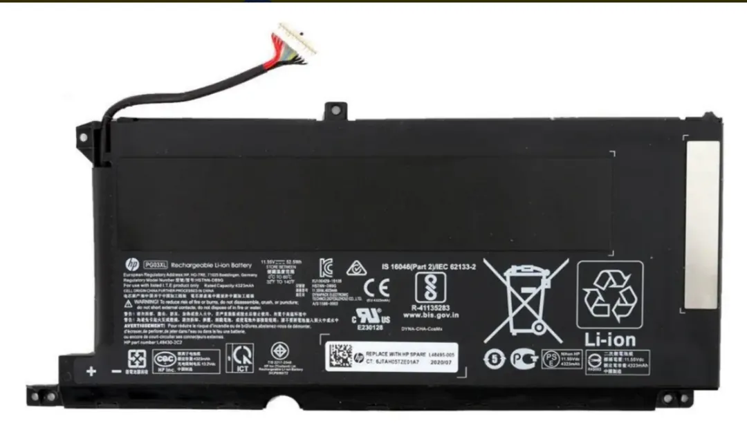 HP - BATERIA DE HP  PG03XL ORIGINAL DE SEGUNDA