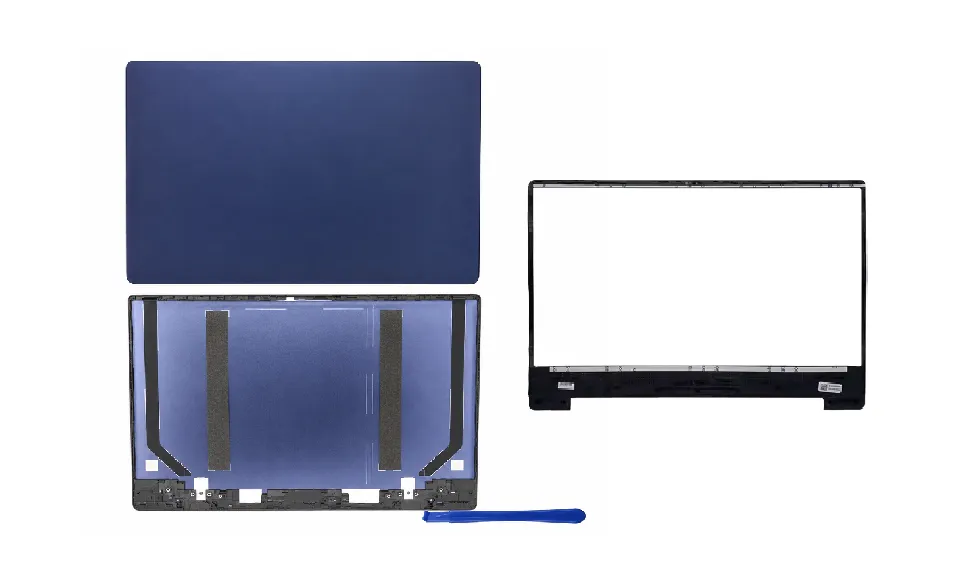 LENOVO - TAPA PANTALLA DE LENOVO 330S-14IKB + BISAGRAS + BISEL AZUL