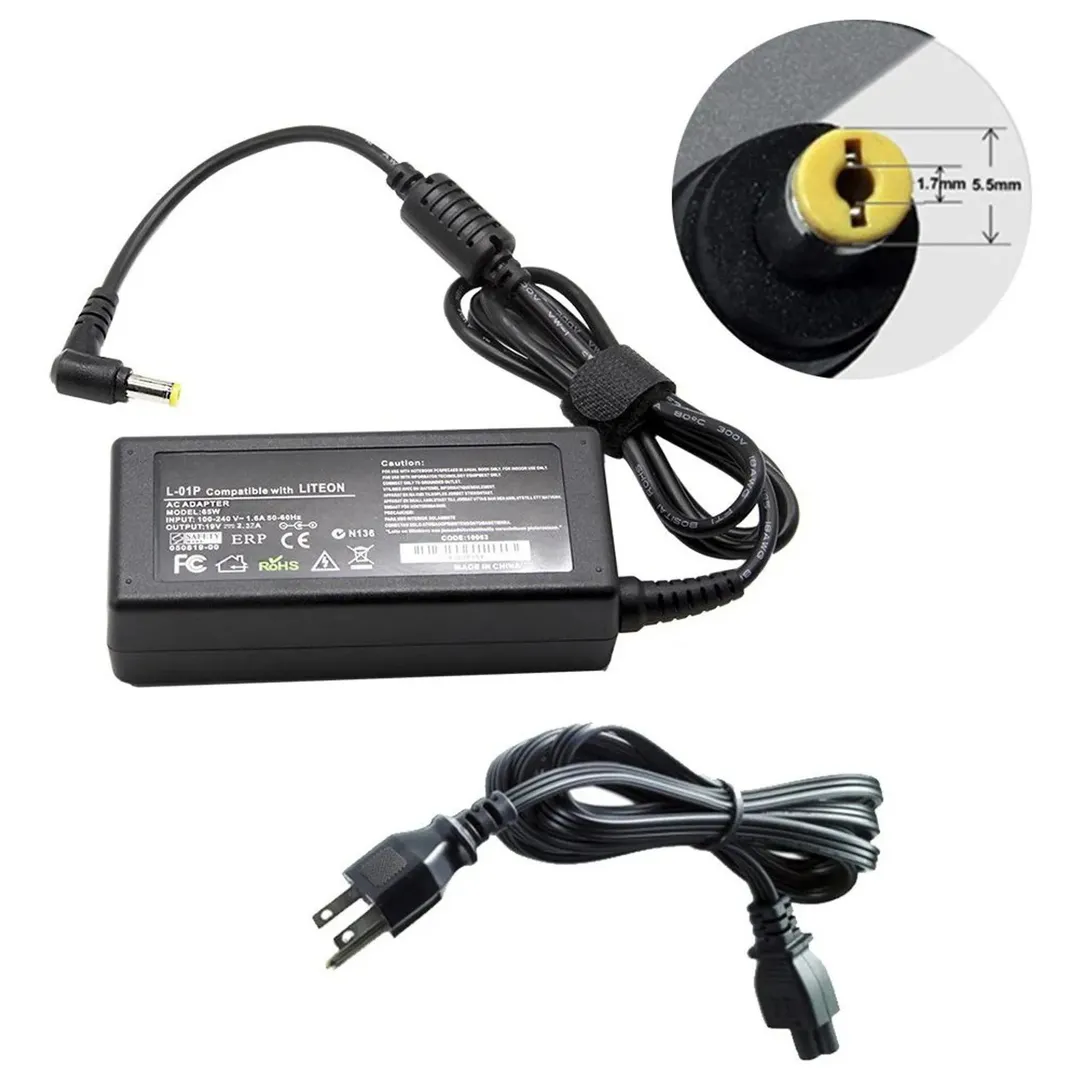 ACER - CARGADOR GENERICO ACER NUEVO 2.37A 5.5*1.7