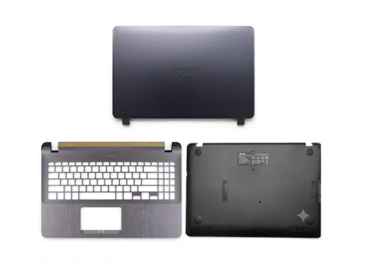 CARCASAS COMPLETAS SIN BISEL CON CAMARA Y PUERTO USB  DE ASUS X507 X507MA A507 