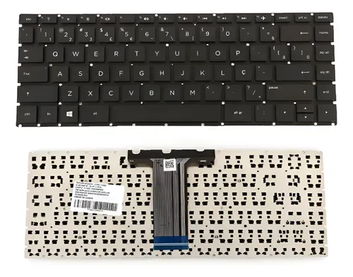 TECLADO DE SEGUNDA PARA HP X360 14-BA 14T-BA 14M-BA 14-BS 14-BP 14-BK 14-BW 14-BF 240-G6 245-G6 246-G6 14-N 14-G 14-R 14-D 14-W 240-G2 245-G3