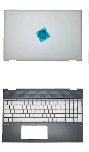 TAPA PANTALLA + BISAGRAS + TAPA TECLADO PARA HP 15-CR