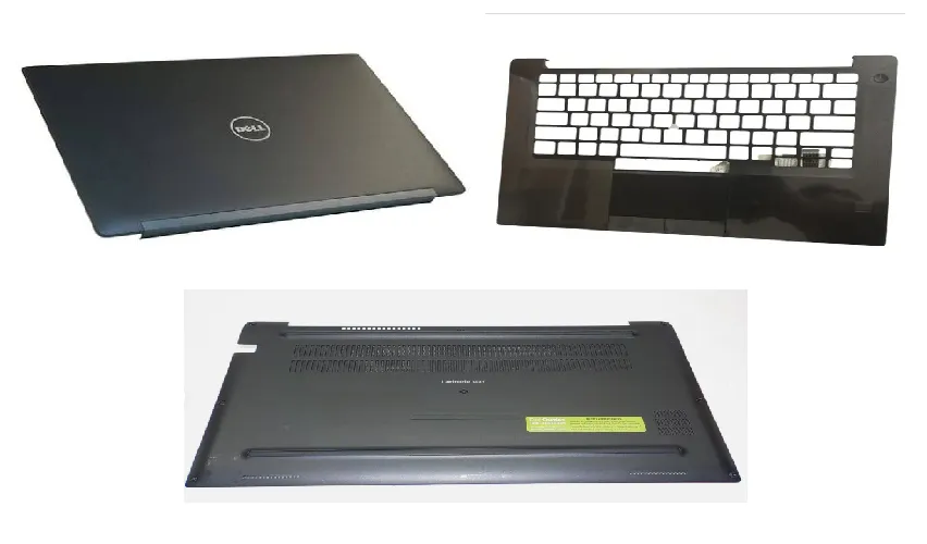 DELL - TAPA TECLADO + TRACKPAD SIN BOTONES + TAPA PANTALLA + TAPA CUNA + CAMARA DE SEGUNDA PARA DELL LATITUDE 7490 7480 E7490 E7480