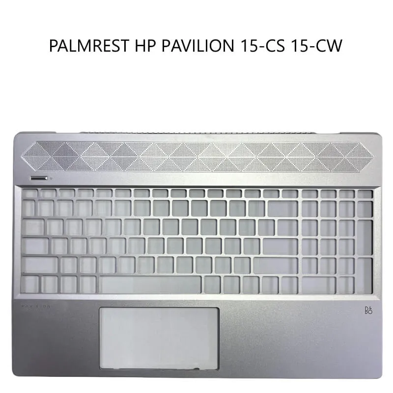 HP - TAPA TECLADO + TAPA CUNA DE HP 15-CW SIN TECLADO, SIN TRACKPAD (COLOR GRIS)