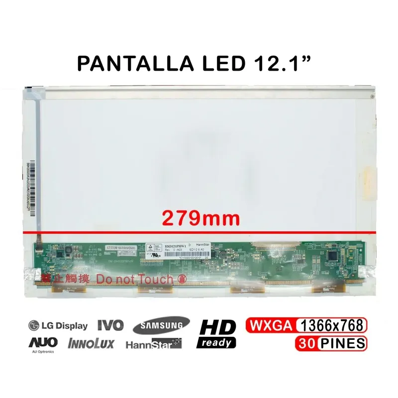 PANTALLA DE SEGUNDA 12.1 DE LED