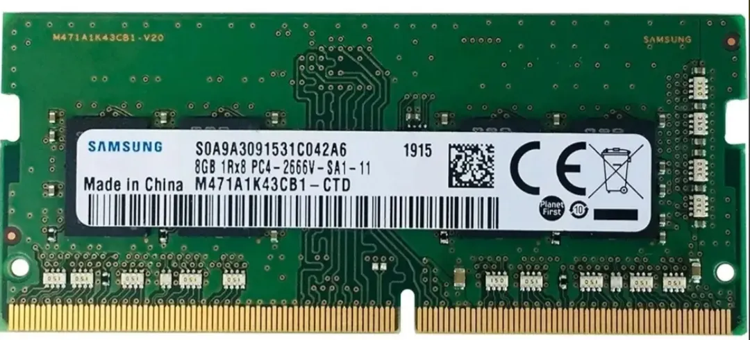 SAMSUNG - MEMORIA  PORTATIL DRR4 DE 8GB SAMSUNG 2666